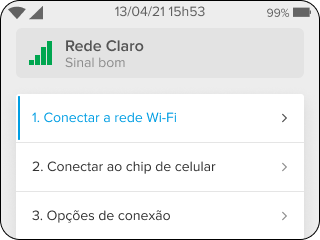 Point Pro 2 com foco na conexão wifi.